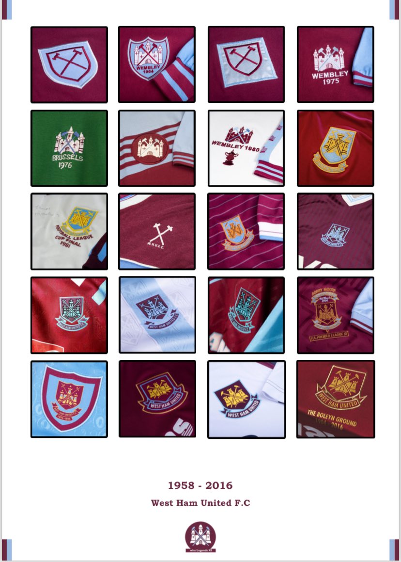 *GIVEAWAY*
As a continued thank you to everyone for their support I am giving away our Icons print of our shirts 1958-2016. All you have to do to enter is -
* Follow us
* like &amp; retweet

Draw will be made Friday morning
Good luck ⚒⚒