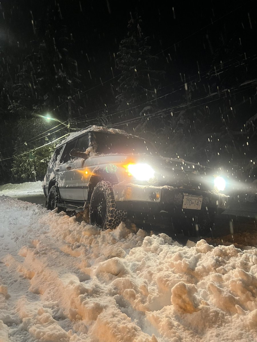 Junwastip's tweet photo. 昨日の雪と、来週の気温 https://t.co/ja5Zej9y2i