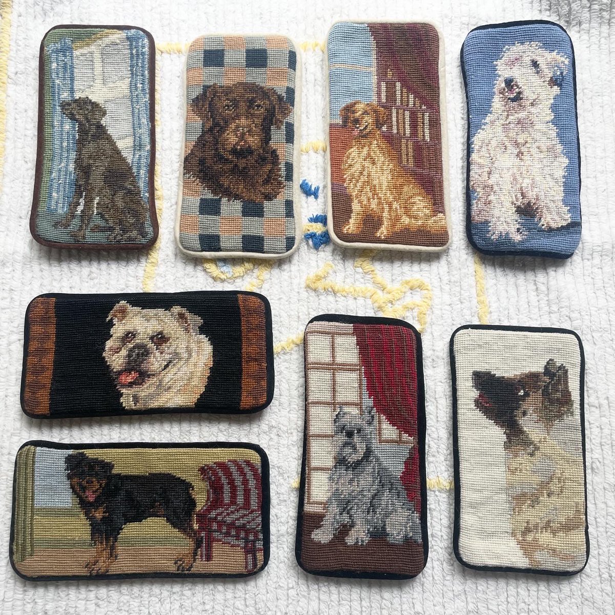 _nitako_'s tweet photo. Dog Dog Dog Glasses Case🐕🐩🐕‍🦺🦮 https://t.co/sQW85T6AQL