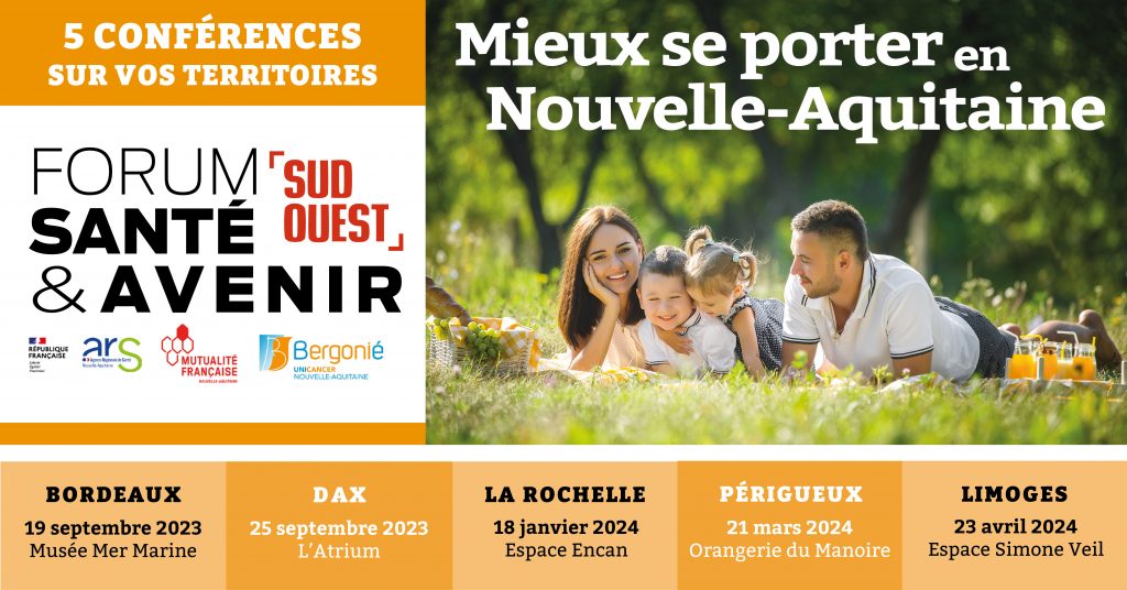 Prochaine conférence du Forum Santé & Avenir : Nouveau lieu et thème ! #SudOuest vous donne rendez-vous en #Dordogne le jeudi 21 mars. Pour vous inscrire : evenements.sudouest.fr/2023-forums-fs…
