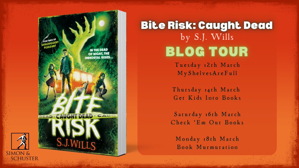 It’s blog tour time for the spooky and thrilling Bite Risk: Caught Dead by @SophsWills @simonkids_UK Check out the other stops later this week! @GetKidsin2Books @TJGriffiths @Lou_Nettleton myshelvesarefull.com/2024/03/11/bit…