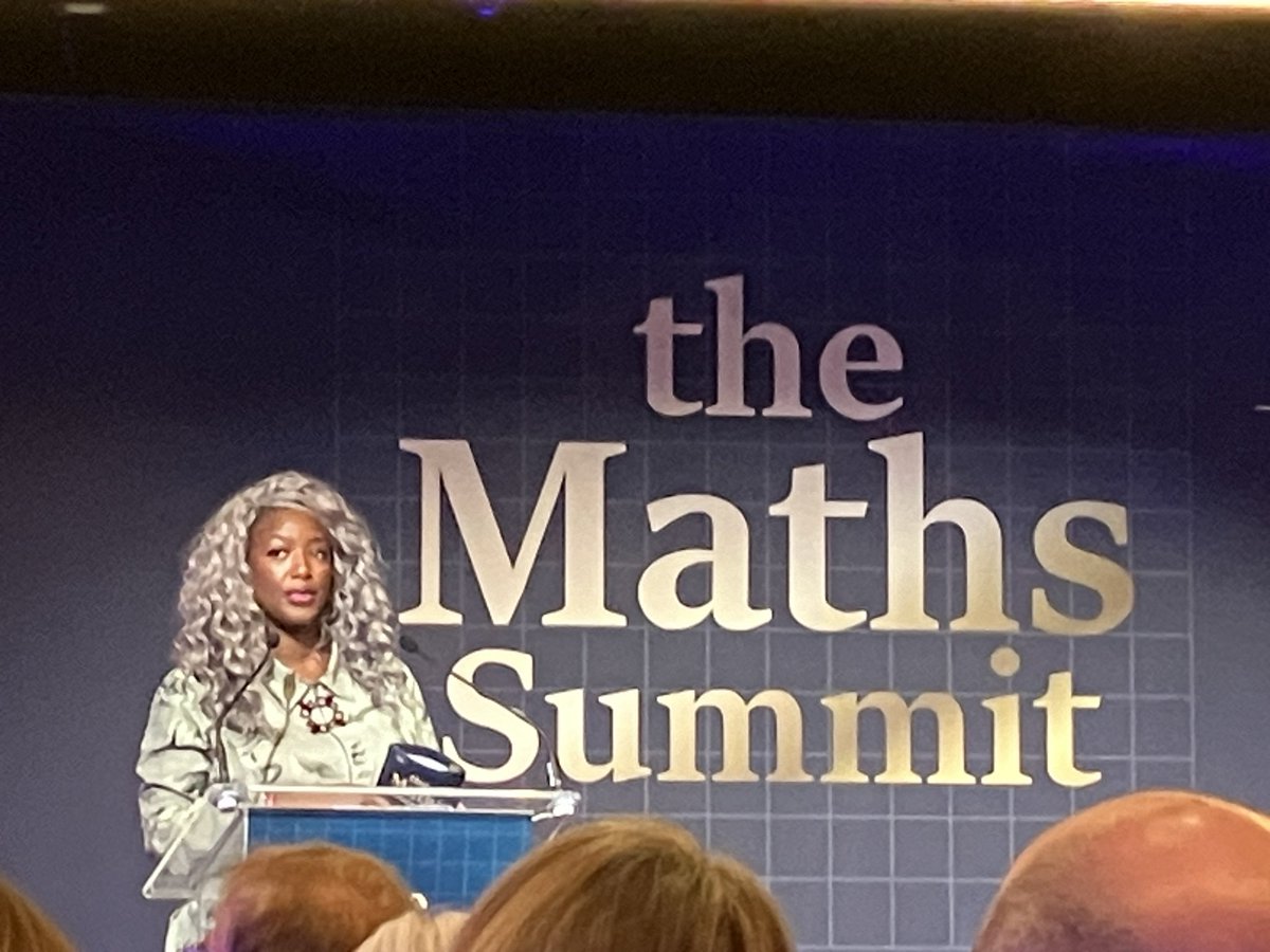 Anne Marie imafidon kicking of the maths summit at the science museum @IMAmaths @LondMathSoc @protectingmaths @FryRsquared