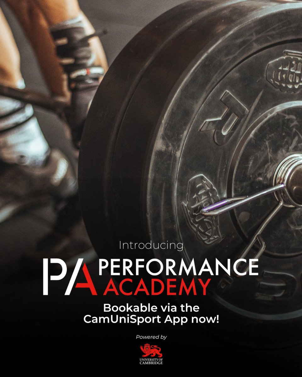 🏋️‍♀️Elevate your fitness journey at our new Performance Academy! 🚀 Specialised 4-week courses cater to all levels, led by expert coaches. Learn proper technique, build strength, and enhance your performance. Sign up now on our free CamUniSport app. #PerformanceAcademy #CamUniSport