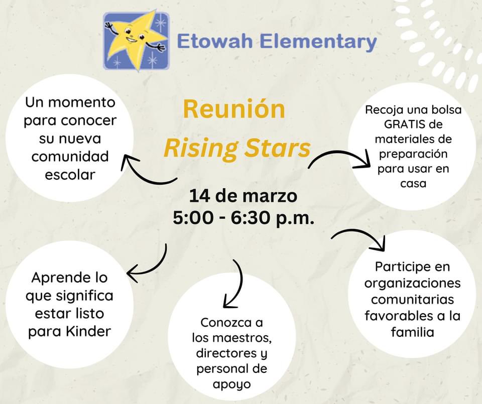 The Kindergarten Readiness Rally is this Thursday!  Come on out and learn about our school and how to help your kindergartener get ready! #WhereTheStarsShine #shinebrightertogether