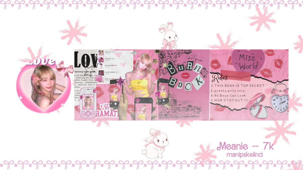 {RT and reply are very appreciated}

HAAAI aku membawa layout baru bertema mean girls, ospek aku dong kalau ada yang sama dengan BA lain boleh DM yaa! <3 

untuk 7k, worth gak guys? terimakasiiih! #zonauang