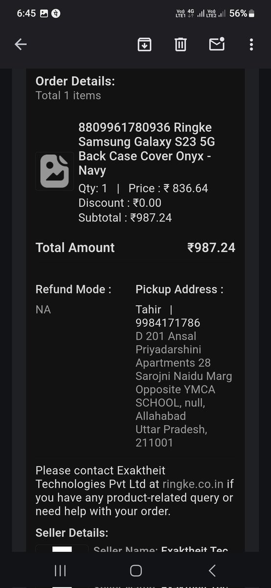 Tahir48425267's tweet image. #ringkeindia
This is fake site never buy Ringke products from this site totally fraud and very very Pathetic and poor service no contact number or email id for customers support avoid to purchase from this fraud site if paid you will never get your refund I'm also suffering by Rg