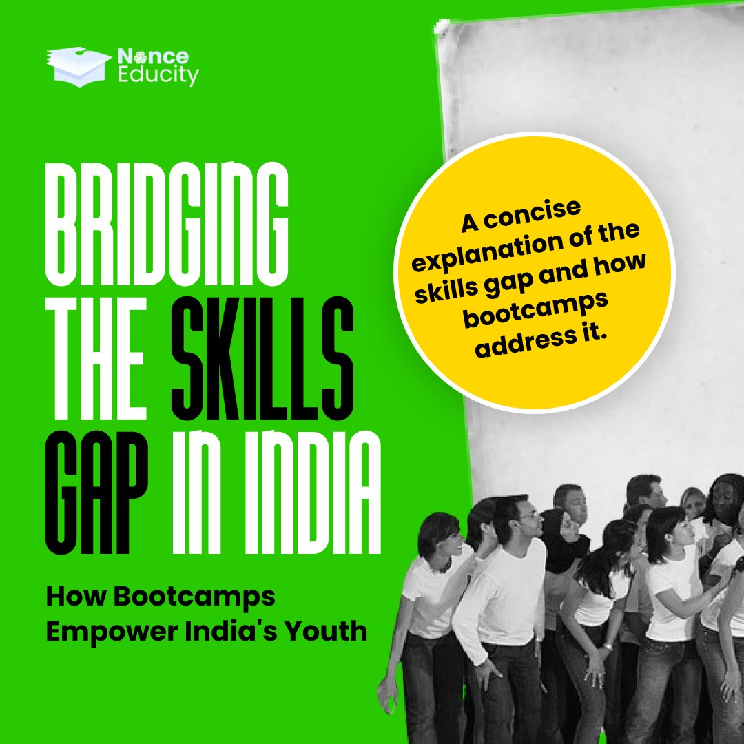 NonceEducity's tweet photo. 🇮🇳 Bootcamps: Quick fix for the #skillsgap or here to stay?   Intensive training offers upskilling, but are employers buying in? Discuss! #FutureOfWork #WorkforceDevelopment 
For more: https://t.co/RKC4BYxsER https://t.co/oQv6X5Ul4Y