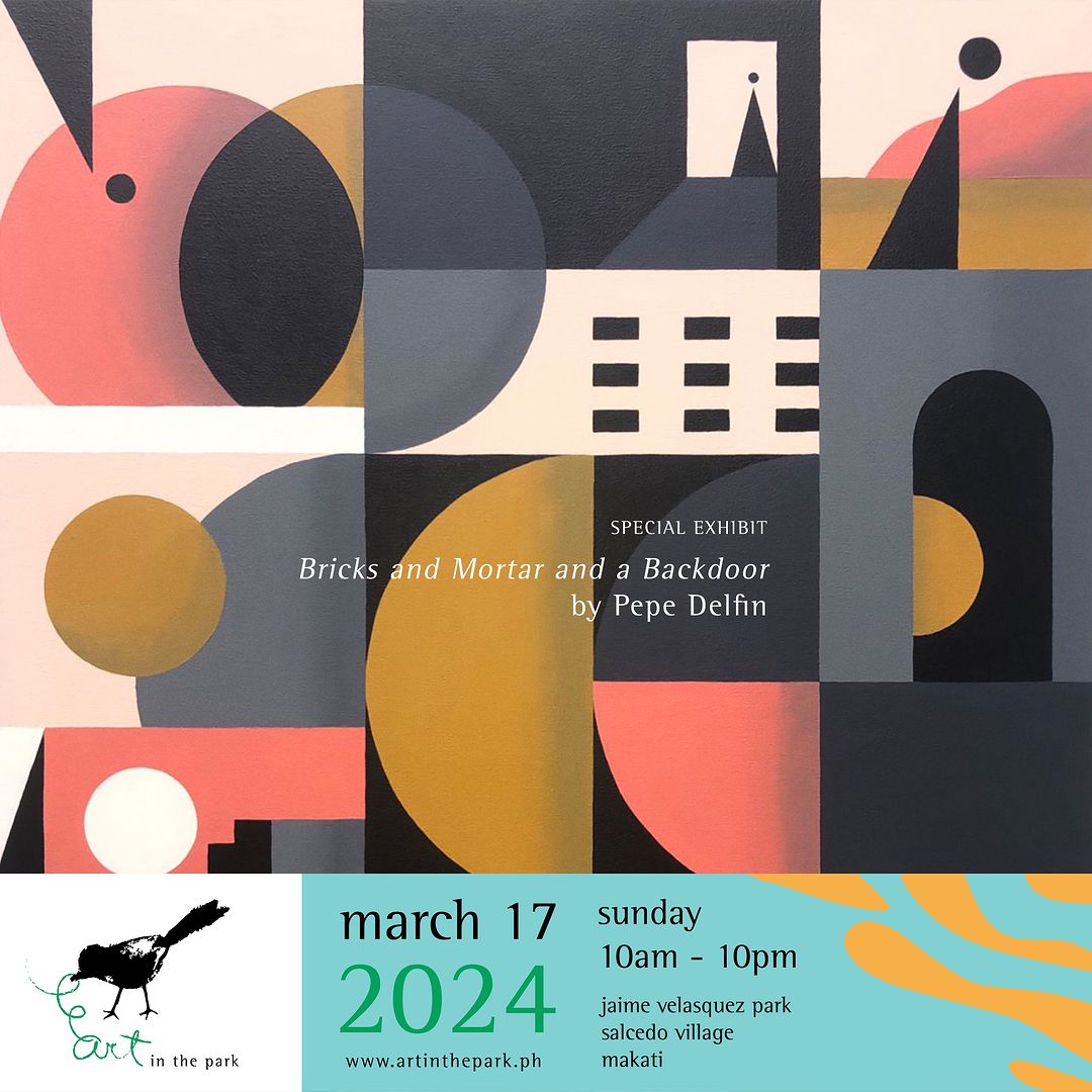 torlon_bush's tweet photo. 📢 Here are the #ArtInThePark 2024 highlights you wouldn't want to miss, Makatizens!
 
🎨 Just As You take My Hand by Clarence Chun 
🎨 OPEN sFACE by Demi Padua 
🎨 Bricks and Mortar and a Backdoor by Pepe Delfin 
 
#MakeItHappen #MakeItMakati #ITAllHappensInMakati https://t.co/rbsuFHUY35