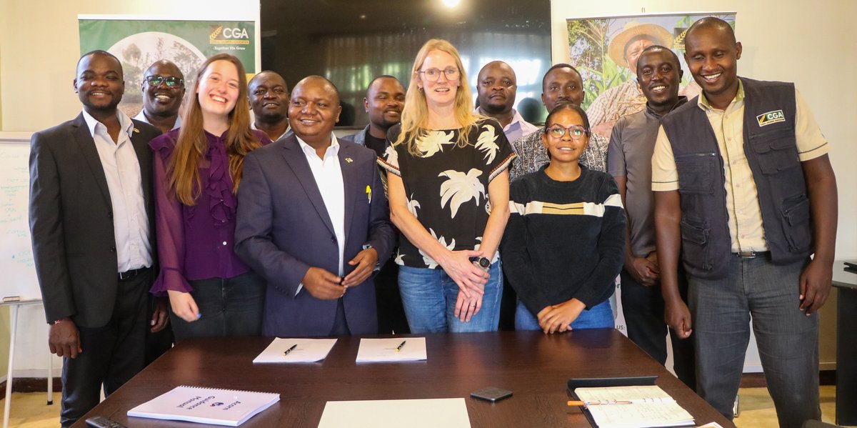 Acorn-@Rabobank and @cerealgrowerske (CGA) have partnered to empower smallholder farmers through agroforestry tree growing for climate change mitigation and carbon offsetting. Acorn and CGA have signed a Memorandum of Understanding (MOU) to support farmers in transitioning to…