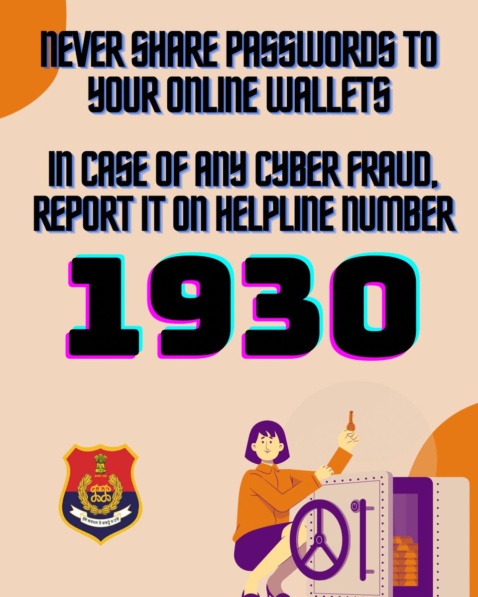 In Case of  #financialfraud , report it on 1930. #actionagainstcrime