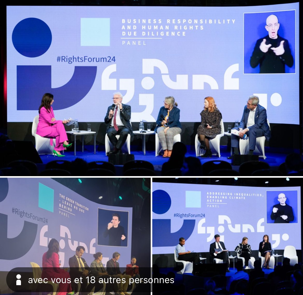 Congratulations @EURightsAgency and @FrisoRosAb for composing #inclusivepanels for this wonderful #RightsForum24.
A true mix of genders, origins and generations which brings more collective intelligence on stage