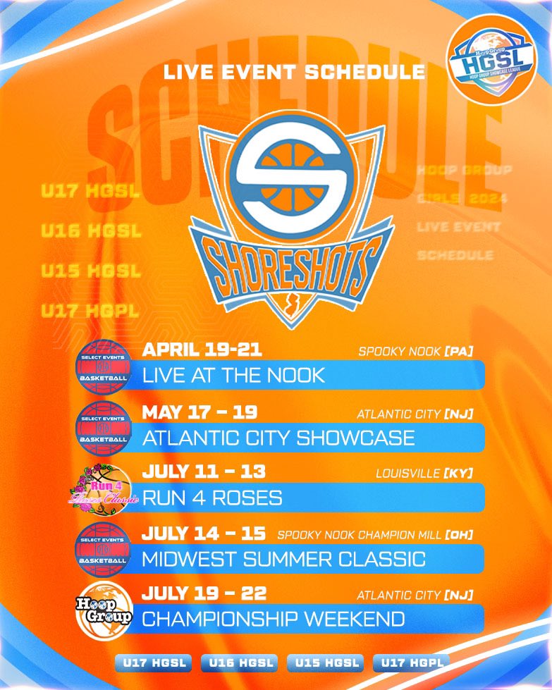 Michelle Steele (@msteele_usa) on Twitter photo Here is my upcoming 2024 AAU schedule with @SSChambers17U looking forward to a great season! Very excited to be playing for <a href="/MBHoops10/">Mary Beth Chambers</a> & <a href="/laurenbowls/">Lauren Bowler</a>
Last one best one!! 🧡🩵
<a href="/ShoreshotsGirls/">NJ Shoreshots Girls- HGSL</a> <a href="/HolmdelHSGBB/">Holmdel High School Girls Basketball</a> <a href="/CoachVenturelli/">Jessica Venturelli</a> <a href="/CoachDeFazio/">Coach Mike</a> <a href="/SeanTague/">Sean Tague</a> <a href="/NJLadiesHoops/">NJ Ladies Hoops</a> Here is my upcoming 2024 AAU schedule with @SSChambers17U looking forward to a great season! Very excited to be playing for <a href="/MBHoops10/">Mary Beth Chambers</a> & <a href="/laurenbowls/">Lauren Bowler</a>
Last one best one!! 🧡🩵
<a href="/ShoreshotsGirls/">NJ Shoreshots Girls- HGSL</a> <a href="/HolmdelHSGBB/">Holmdel High School Girls Basketball</a> <a href="/CoachVenturelli/">Jessica Venturelli</a> <a href="/CoachDeFazio/">Coach Mike</a> <a href="/SeanTague/">Sean Tague</a> <a href="/NJLadiesHoops/">NJ Ladies Hoops</a>