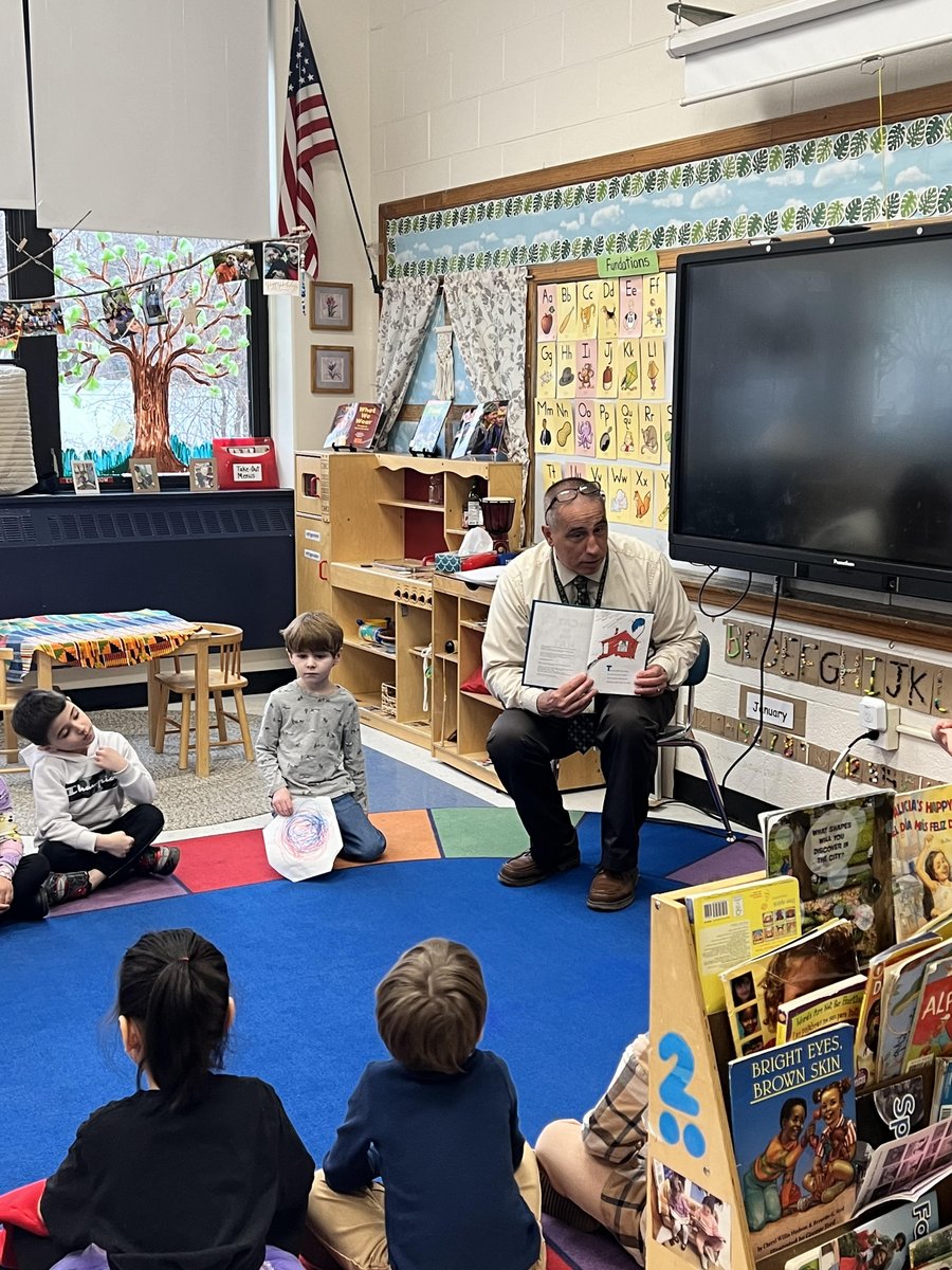 Joyfully celebrating National Read Across America Day and modeling dialogic reading practice. #ReadAcrossAmerica