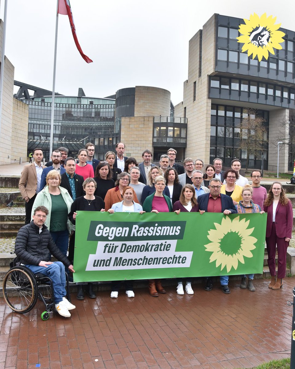 Gegen Rassismus, für Demokratie und Menschenrechte! Als Fraktion setzen wir zum Start der #InternationalenWochengegenRassismus ein klares Zeichen. ✊#IWgR24 #Menschenrechtefüralle