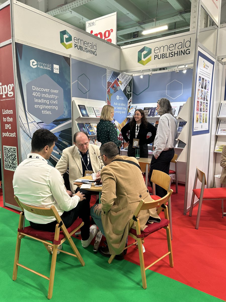 We’re at the #LBF24 on stand 7E50! Come say hello and learn all about our latest titles and our new #engineering collection! #Publishing