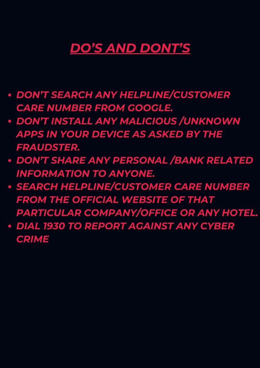 Beware of Google Search Scam......
<a href="/lrbishnoiips/">Dr L R Bishnoi, IPS</a> 
<a href="/MeghalayaPolice/">Meghalaya Police</a>