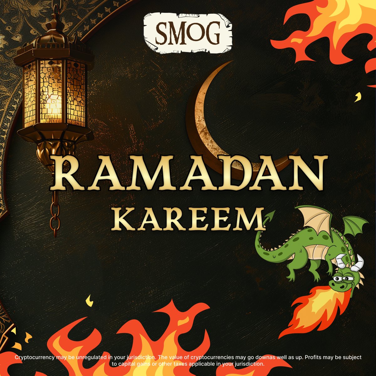 Happy #RamadanKareem from #SMOG! ✨🐉