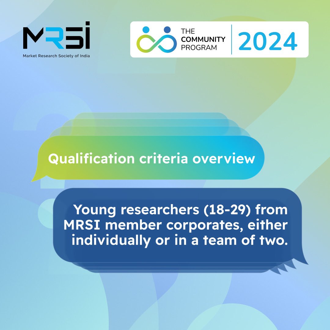 TheMRSI's tweet photo. Are you wondering about the eligibility and opportunities that #TCP2024 holds? Here is what you need to know: you must be a young researcher between 18 and 29 years old, affiliated with MRSI member corporates and ready to drive impact solo or as a dynamic duo. https://t.co/pQpOcwO9uk