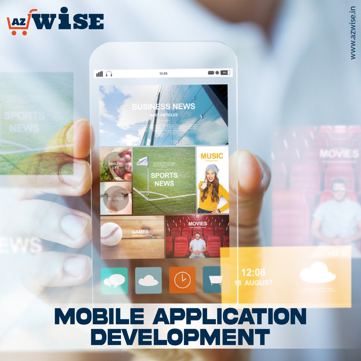 azwisein's tweet image. The process of developing software for mobile platforms, like tablets and smartphones, is known as mobile application development.
.
.
#azwise #appluicationdevelopment #MobileApplicationDevelopment 💻🎡📱📲