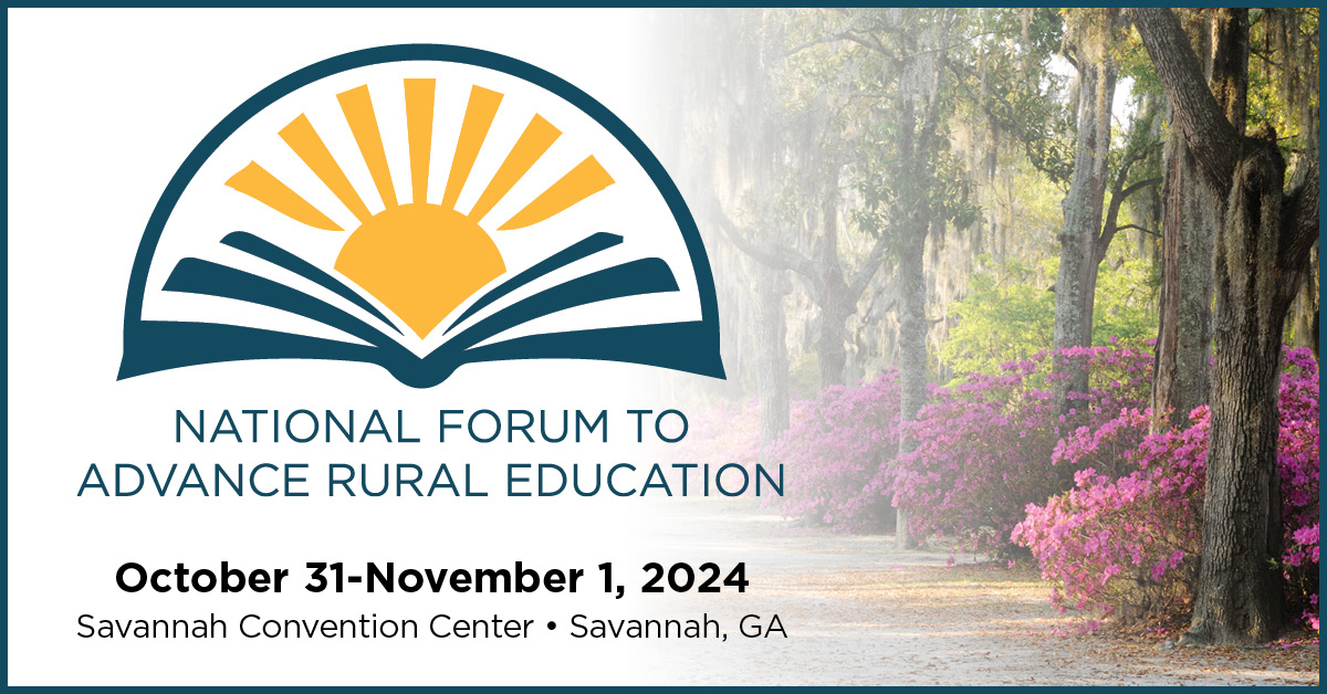 Did you know that the #RuralEdForum is one of the country’s leading #RuralEd conferences❓Showcase your work at this year’s event in Savannah on Oct. 31-Nov.1. We’re accepting proposals to present in-person through March 24 📅. Learn more and submit 👉 nrea.net/nfare