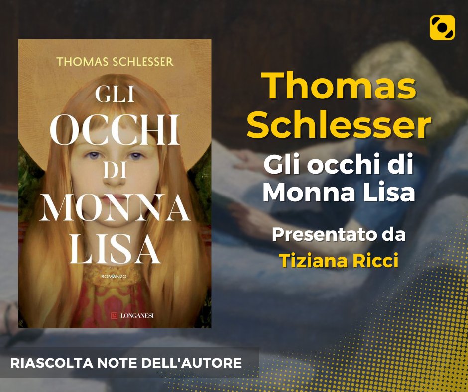 Riascolta l'intervista di Tiziana Ricci a Thomas Schlesser, autore del libro 'Gli occhi di Monna Lisa' edito da @LibriLonganesi 🔗tinyurl.com/mrxrmuaj