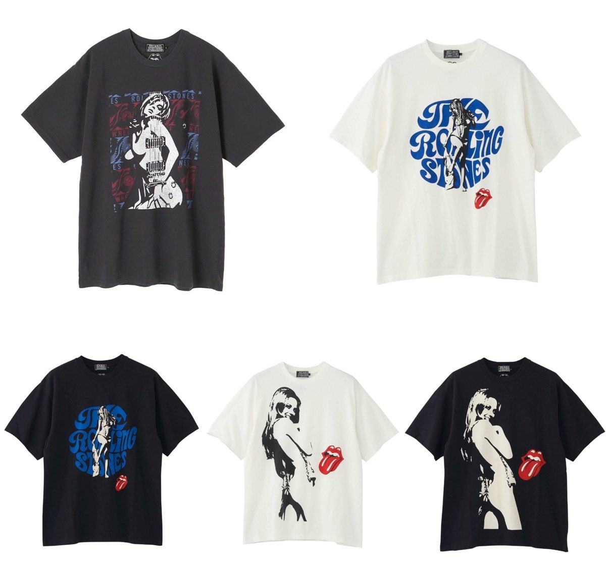 THE ROLLING STONES × HYSTERIC GLAMOUR 世界的ロックバンドとのコラボ