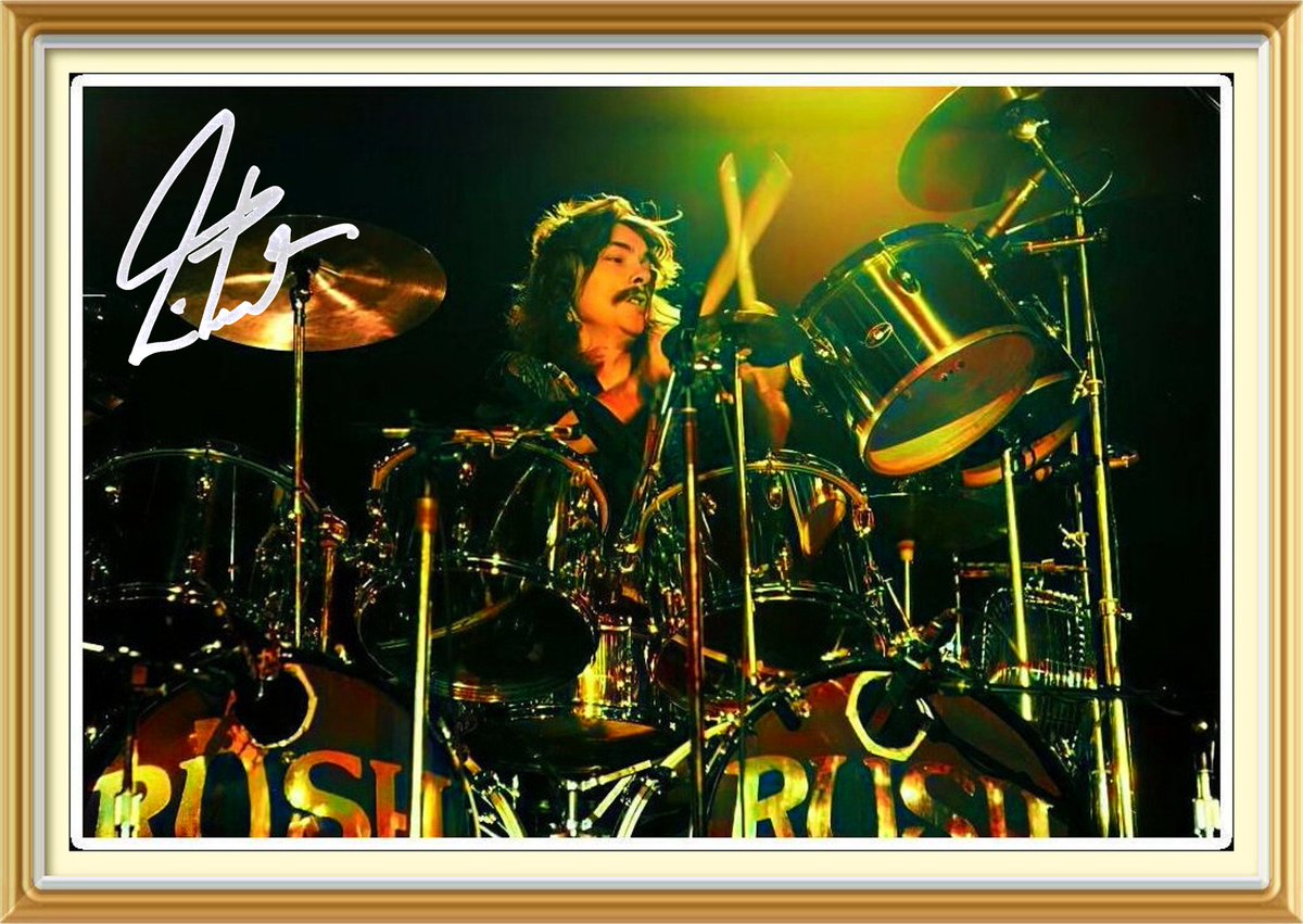 GOOD DAY 'EH! Neil Peart the late legendary drummer of the iconic rock band Rush holds a special place in my hearts and of fans worldwide, He is Limelight as one of the most revered and influential drummers in music history. What an inspiration Neil peart was! 🎸🥁👍 @vivien2112