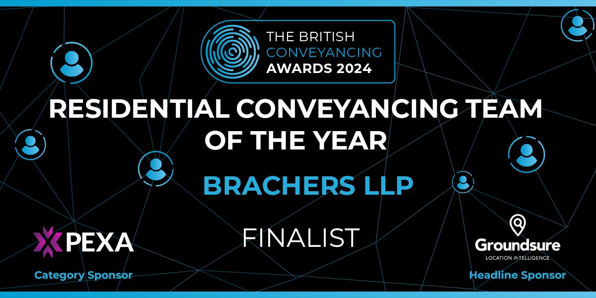 We are incredibly proud of our amazing Residential Property team and want to wish them the best of luck at tonight's British Conveyancing Awards 2024, where they are finalists in the Residential Team of the Year category. Our fingers are crossed! #BCAwards2024