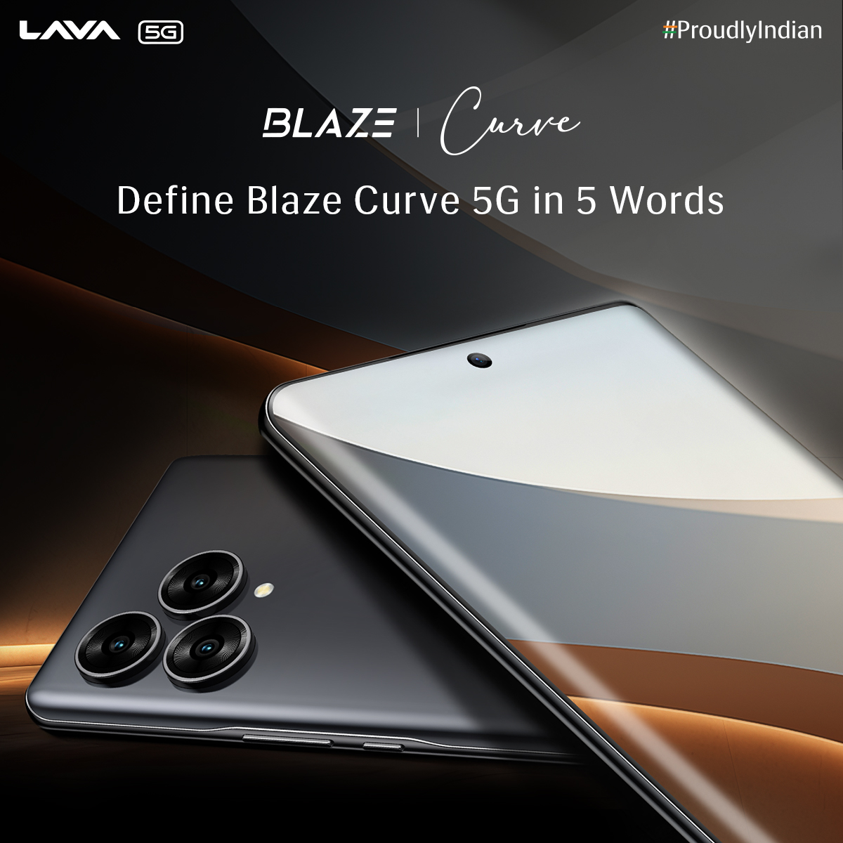 Define Blaze Curve 5G in 5 words. 7 of the most creative answers will win the latest #BlazeCurve5G All you've to do is: 👉Follow me @reachraina 👉Tag your friends 👉Comment your answer Contest ends tonight! T&C Apply #LavaMobiles
