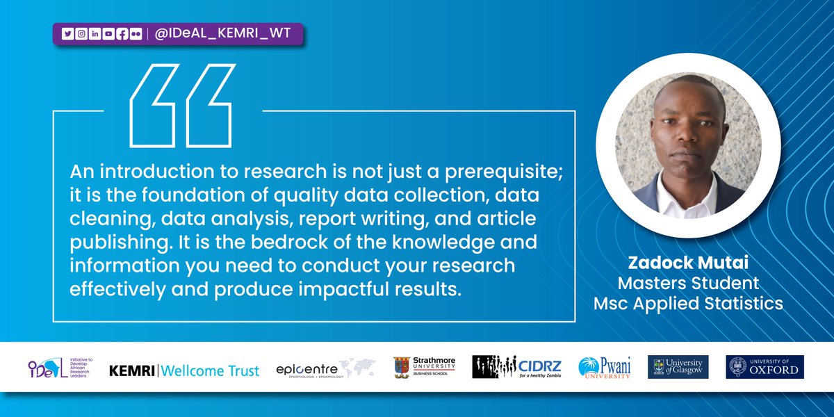 Day 2 of research methodology and basic statistics course. We hear from our students about what the training means to them.