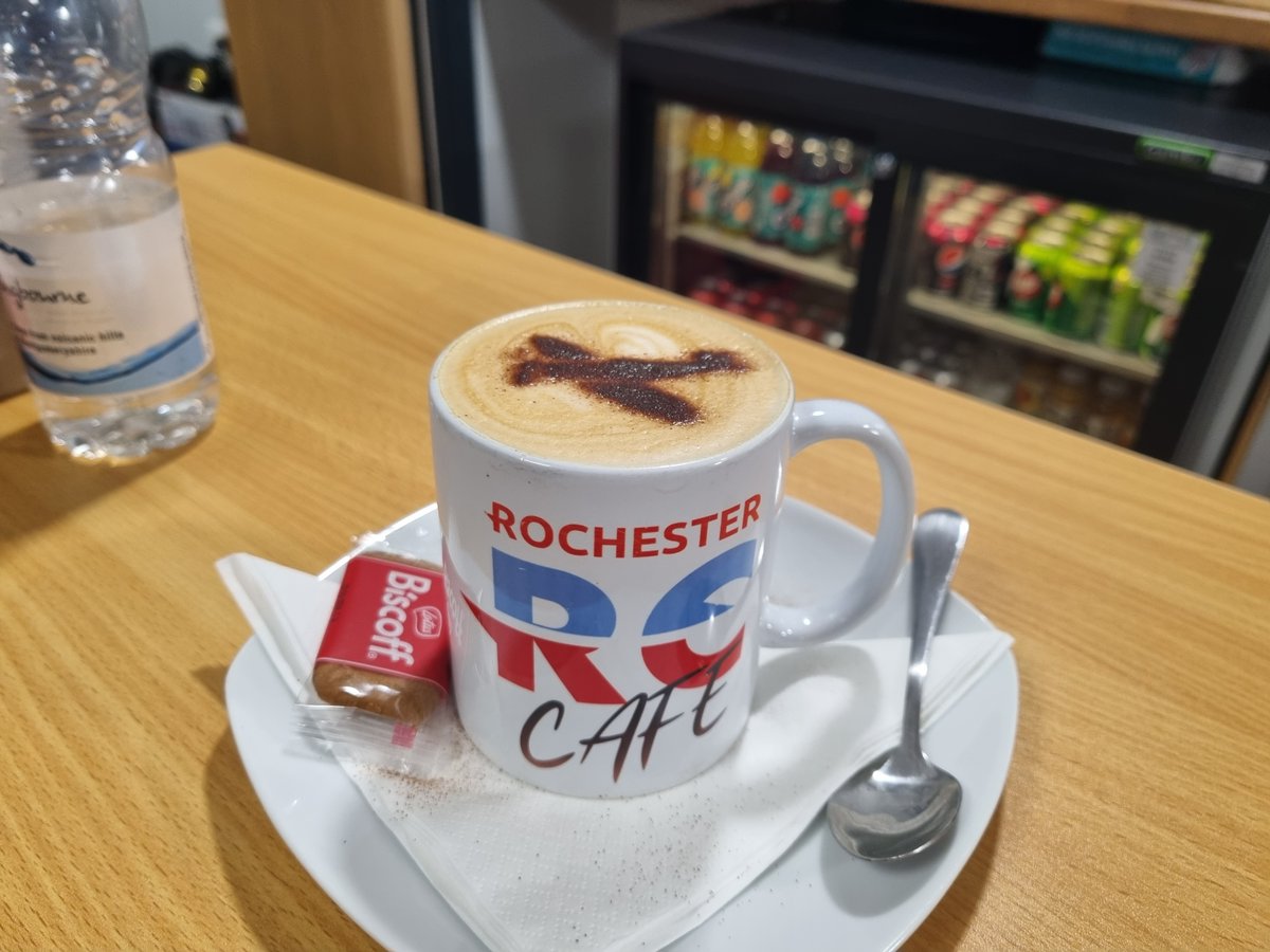 The Rochester RC Cafe. Come and savour our delicious own brand gourmet coffee selection or choose from a wide selection of cold drinks. We have a selection of sandwiches, paninis and pastas available.

#RochesterRCCafe #RochesterRC #coffee #medwayRC #kentRC #RCHobby #friendly