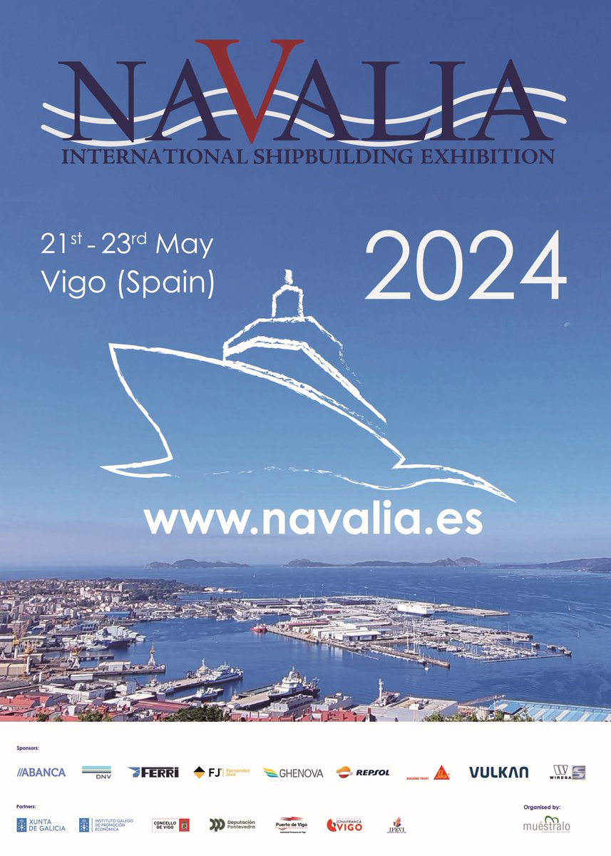 Inst. Ferial de Vigo (@ifevi) on Twitter photo NAVALIA desde el 21 al 23 de mayo de 2024 en horario de 10h a 18h. Más información en ifevi.com/ES/evento-deta… NAVALIA desde el 21 al 23 de mayo de 2024 en horario de 10h a 18h. Más información en ifevi.com/ES/evento-deta…