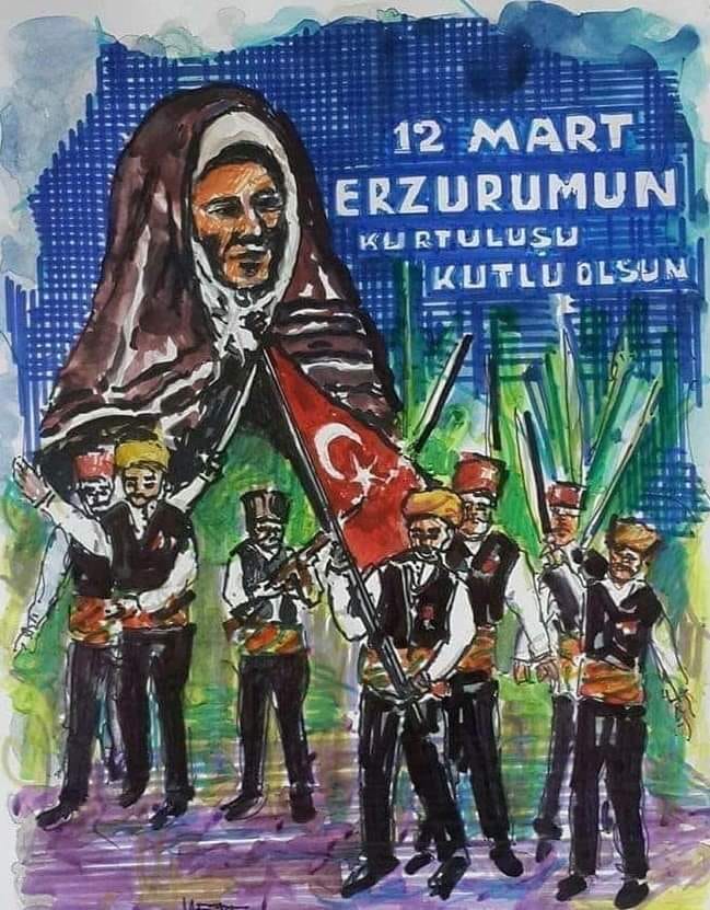 enveryavuz's tweet photo. 12 Mart 1918 de adını altın harflerle yazdıran #Erzurum‘un düşman işgalinden kurtuluşunun 106. yıl dönümü münasebetiyle olmaktan gurur duyduğum Erzurum’un ve Türkiye’min bu tarihi gününü kutluyorum.

Ayrıca, İstiklal Marşımızın kabul edilmesinin 103. yıl dönümü kutlu olsun. https://t.co/xiBzw5oFhG