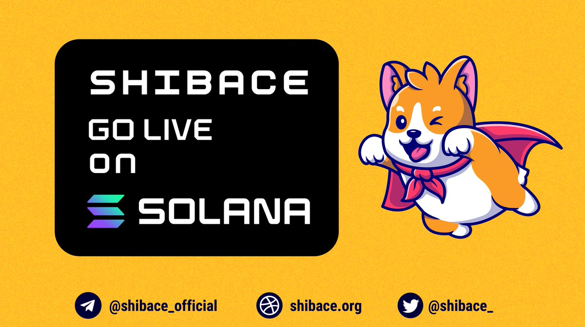 shibace_'s tweet photo. 🚀 Shibace is Launching on Solana 🚀

📆 Launch time: 14:30 UTC 12th March 2024

Shibace has successfully completed its development phase and we decided to take a new leap by launching $SHIBACE on @solana 

🌐 Stay Connected to not miss anything because you will love it https://t.co/wNAvu6XeRO