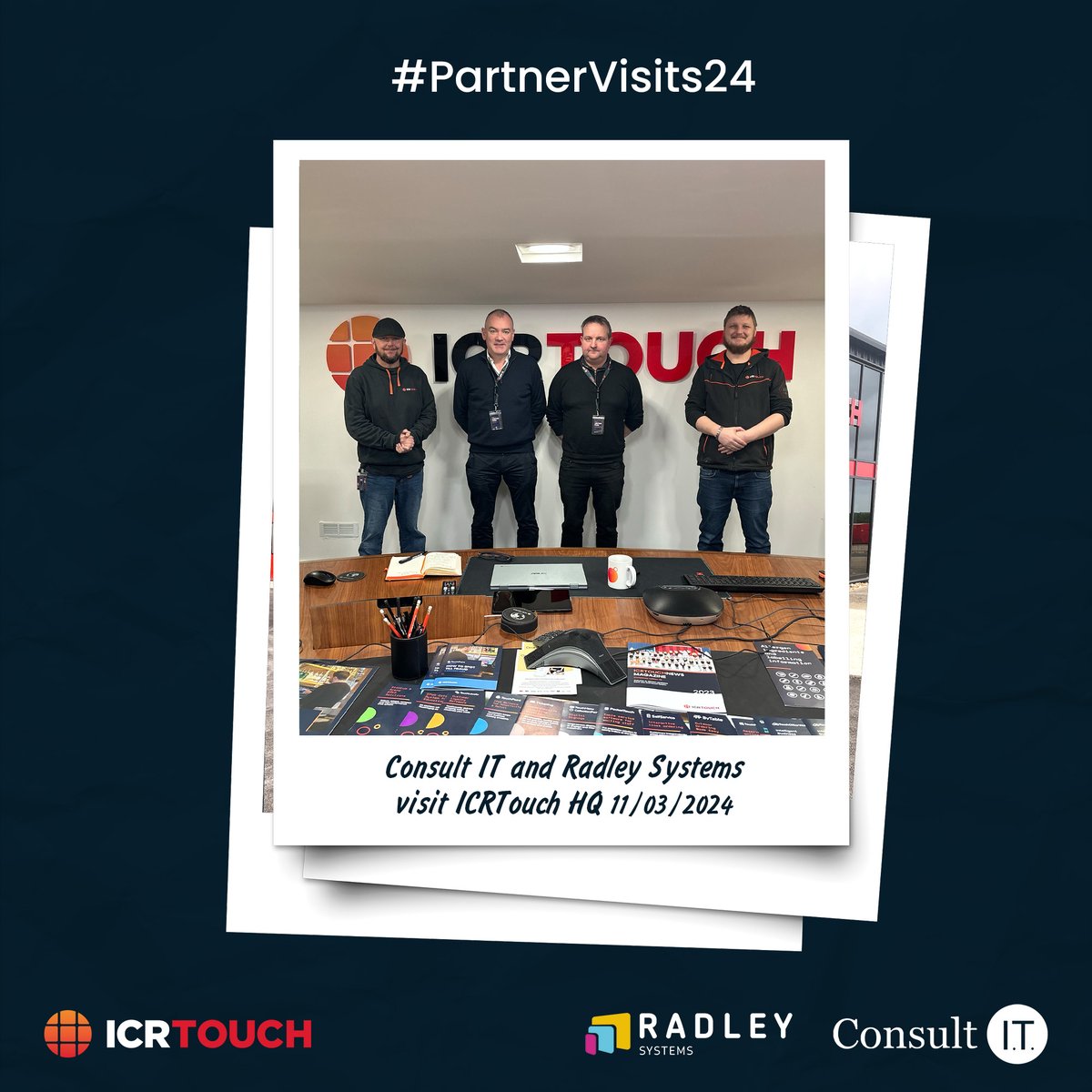 After a successful time at Hospitality Expo in Dublin, Consult IT & Radley Systems came to our HQ to talk all things ICRTouch! 🇮🇪🙌

#weareICRTouch #partnervisits24