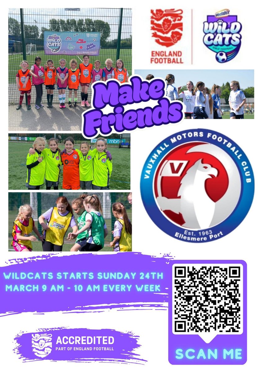 TheEPortSSP's tweet photo. Please promote these two great opportunities for our children and young people put on by  @CheshireCB @VMFCLadies #keystakeholders #partnerships https://t.co/tee6K28czF