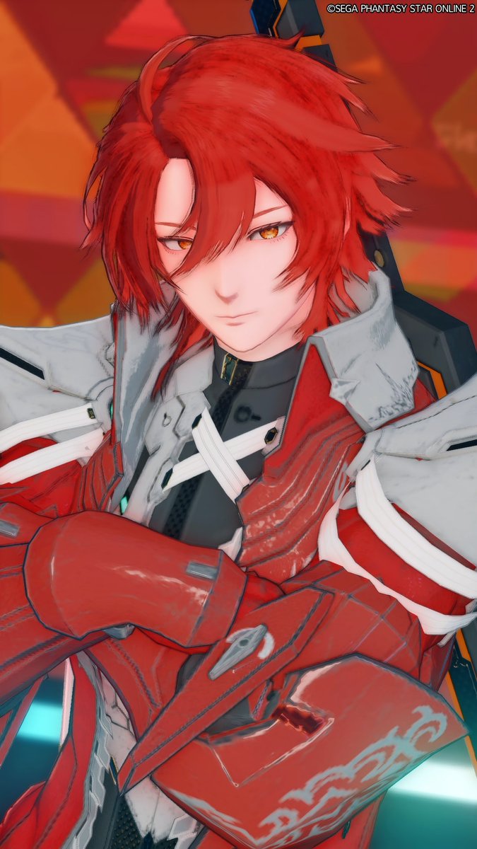 #PSO2NGS__SS 
#メンテの日なのでssを貼る 
初めてT1顔？を弄ってリリンクで推しのパーシヴァルを作ってみた🔥