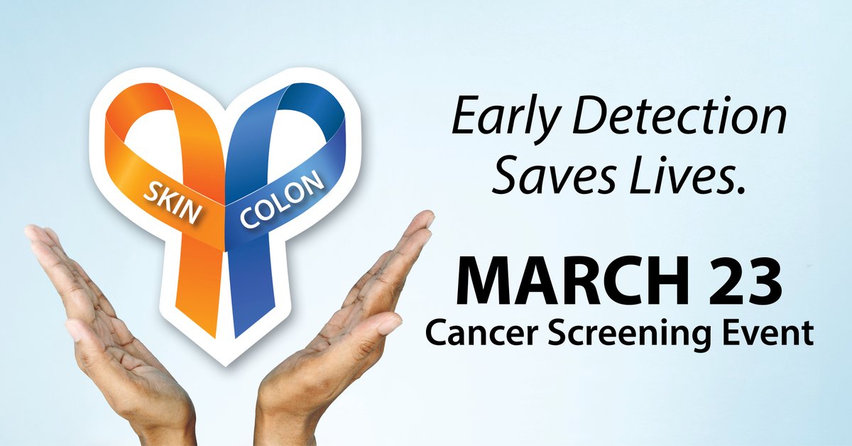 FREE Walk-Thru Cancer Screenings💛💙 For details and registration visit uhkc.org/get-screened