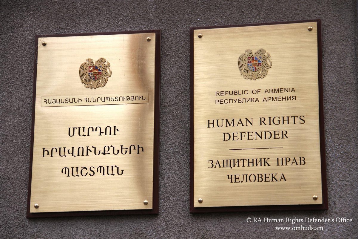 As the #HRD of #Armenia I emphasise that the preparation & dissemination of the video by the #Azerbaijani TV station with the participation of the former leadership of #Nagorno_Karabakh, kept in prison, contradicts the #internationalstandards related to the issue.