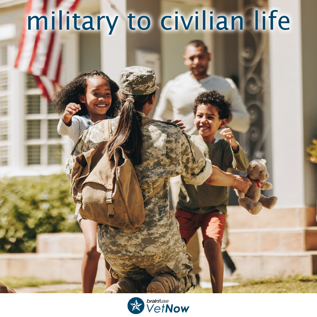 Finishing your military career and not sure what to do next? Get your RFL card and use VetNow to connect with a veteran navigator and get free assistance from a veteran with your VA benefits. #BrainfuseCommunity #GetLibraryCarded #LibraryCardSignUp #Veterans #MilitarytoCivilian