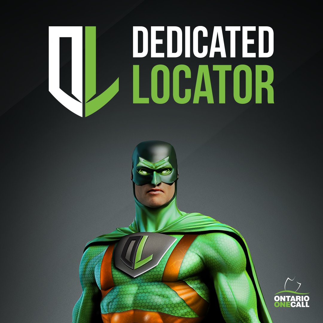 Did you know that having a dedicated locator can enhance the efficiency of the locate process?

Learn how you can harness the superpower of a dedicated locator at OntarioOneCall.ca/dedicated-loca…