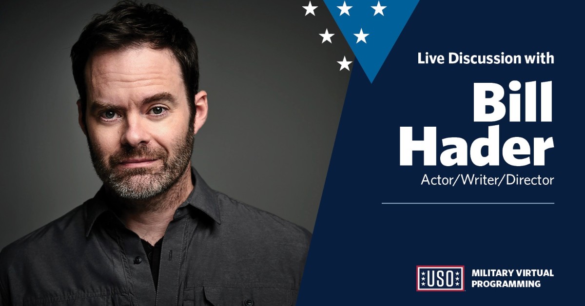 Tune in Tuesday, March 19th, at 6:00pm EST to watch service members and military spouses have a live discussion with actor/writer/director Bill Hader. Register here: brnw.ch/21wHNSL