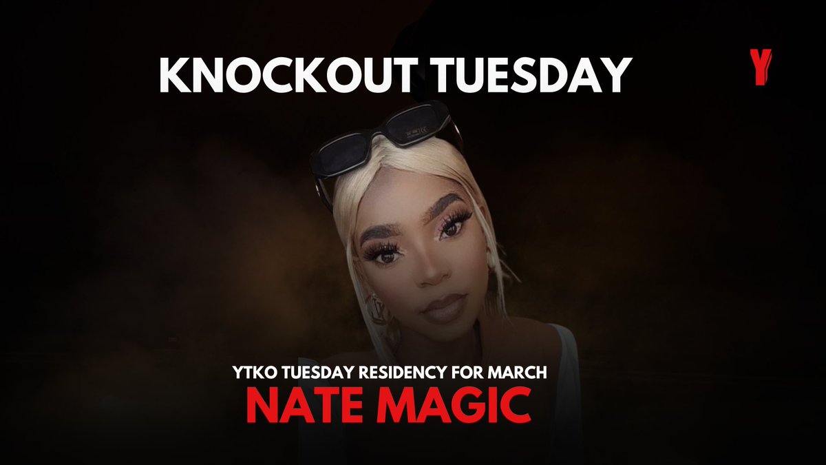 Yfm's tweet photo. . @Nate_Magic411 is in charge of #YTKO Tuesdays at 6pm!

Let’s get ready to hear her mix this evening! https://t.co/2gzqihTgP9