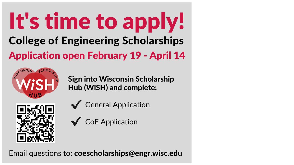 Undergraduate ECE students received over half a million dollars in ECE department scholarships and an additional ~$300K in College of Engineering scholarships for the 2023-24 academic year! The application period for 24-25 is now open. Log in to WiSH today! #Scholarships @ATCgrid