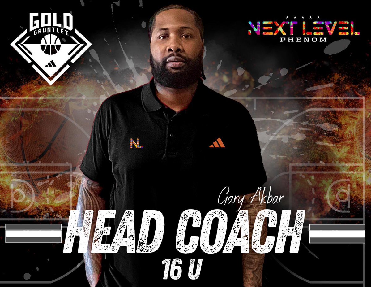 Exited to announce that Gary Akbar will serve as Next Level Phenom United ///  Head Coach for our 16U Team. Please take the time to Welcome Gary to the Next Level Phenom Family 🏀🔥🎖️ #chasinsscholarships #goforgold #nextlevelphenom #phenomunited