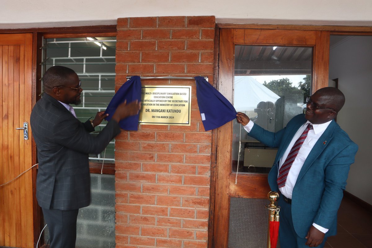 @KUHeS_mw inaugurated a Multi- Disciplinary Simulation-Based Education Center. The Centre aims to enhance the capacity of health related education through virtual simulation. The project is a collaboration between KUHeS , @kcmucotz of Tanzania and @UniStavanger of Norway