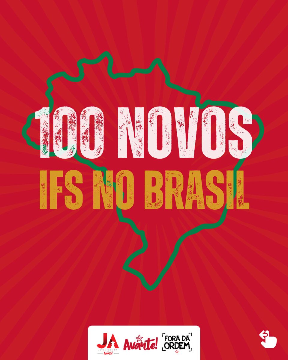 foradaordemrn's tweet photo. O Governo Lula anunciou a criação de 100 novos Institutos Federais que serão instalados nos 26 estados e no Distrito Federal. 

O investimento é de R$ 3,9 bi do Novo PAC. Desse valor, R$ 2,5 bi serão para a criação de novos campi e R$ 1,4 bi para a consolidação de unidades dos
+ https://t.co/IG6hZ9172I