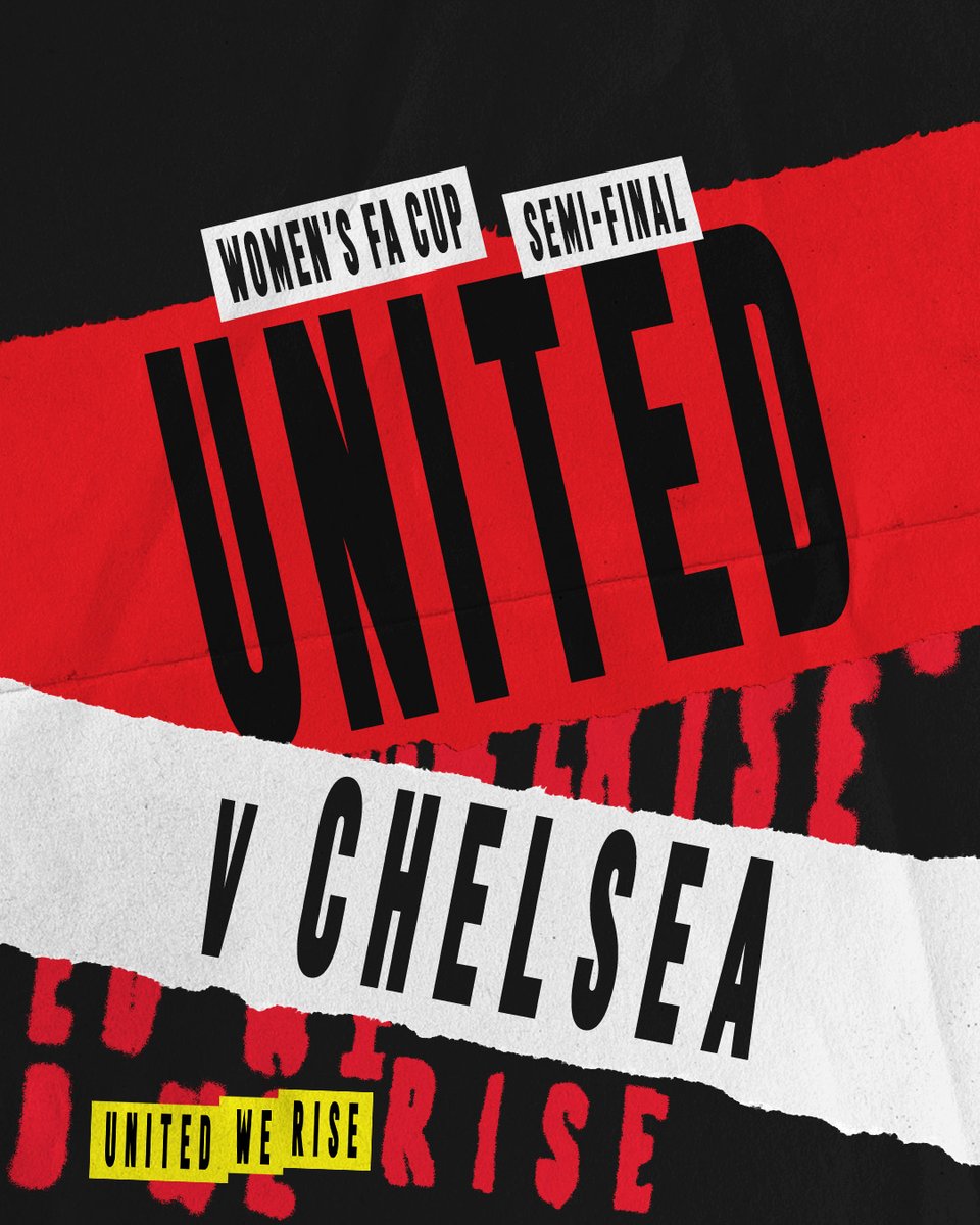 🚨 We have been drawn at home to Chelsea in the #WomensFACup semi-finals 🏆

#MUWomen