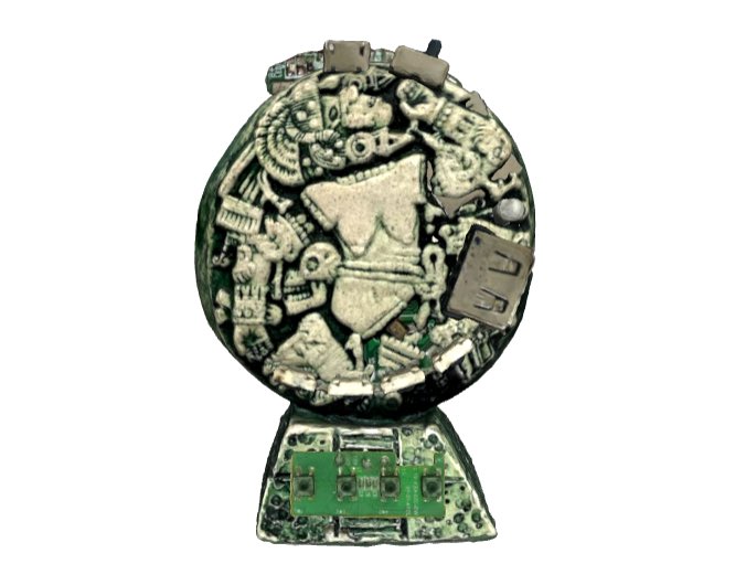 archgenesis_'s tweet image. “Time Out of Joint”
— 3 editions
— 0.25 sol
— 3D scanned .glb

Part of the group collection “Ancient Tokens” curated by @UDntKnwWhoWeAre on @collector_sh ✨

Check it out at the link below and inside the Ancient Tokens @3rd_land gallery, lots of amazing 3D sculptures in there! 🌐