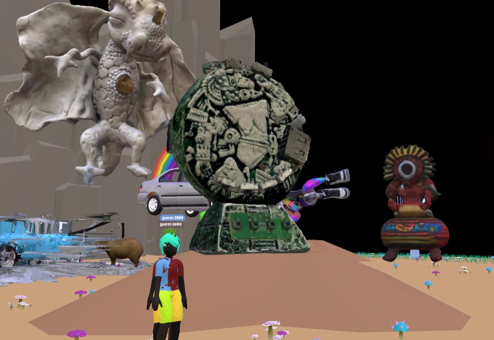 archgenesis_'s tweet image. “Time Out of Joint”
— 3 editions
— 0.25 sol
— 3D scanned .glb

Part of the group collection “Ancient Tokens” curated by @UDntKnwWhoWeAre on @collector_sh ✨

Check it out at the link below and inside the Ancient Tokens @3rd_land gallery, lots of amazing 3D sculptures in there! 🌐